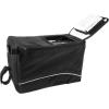 imageBV Bike Bag  Rear Bike Saddle Bag with Secure Velcro Mount ampamp Shoulder Strap  Pump Holder Bottle Pocket ampamp Reflective Trim  Ideal for Work Commute ampamp Everyday Cycling  Bike Bags for BicyclesInsulated Cooler Bag