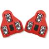 imageBV Bike Cleats Compatible with Look Delta and Peloton Bike  Adjustable 9 Degree Float System for Ultimate Stability and Power Transfer  Durable Red Metal Cleats for Road and Indoor Cycling Shoes9 Degree Float 1 Pair