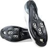 imageBV Bike Cleats Compatible with Look Delta and Peloton Bike  Adjustable 9 Degree Float System for Ultimate Stability and Power Transfer  Durable Red Metal Cleats for Road and Indoor Cycling Shoes0 Degree Float 1 Pair