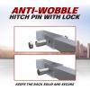 imageBV Bike Hitch Mount Rack Carrier for Car Truck SUV  Tray Style Smart Tilting Design StandardFat Tire 2 BikeEbikeFat Tire 2 Bikes PRO