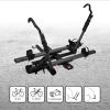 imageBV Bike Hitch Mount Rack Carrier for Car Truck SUV  Tray Style Smart Tilting Design StandardFat Tire 2 BikeEbikeFat Tire 2 Bikes PRO