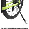 imageBV Bike Kickstand  Mountain Bike Kick Stand for 2429quot Bicycles  Adjustable Length NonSlip Sole Aluminum Alloy Material  Bicycle KickstandRegular Duty