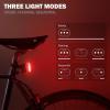 imageBV Bike Lights Super Bright with 5 LED Bike Headlight ampamp 3 LED Rear Bike Lights for Night Riding with QuickRelease Waterproof Bicycle Light Set Bike Accessories Bicycle Accessories FlashlightBattery Powered