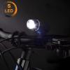 imageBV Bike Lights Super Bright with 5 LED Bike Headlight ampamp 3 LED Rear Bike Lights for Night Riding with QuickRelease Waterproof Bicycle Light Set Bike Accessories Bicycle Accessories FlashlightBattery Powered