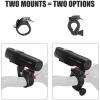 imageBV Bike Lights Super Bright with 5 LED Bike Headlight ampamp 3 LED Rear Bike Lights for Night Riding with QuickRelease Waterproof Bicycle Light Set Bike Accessories Bicycle Accessories FlashlightRechargeable  1000 Lumens