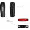 imageBV Bike Lights Super Bright with 5 LED Bike Headlight ampamp 3 LED Rear Bike Lights for Night Riding with QuickRelease Waterproof Bicycle Light Set Bike Accessories Bicycle Accessories FlashlightRechargeable