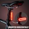 imageBV Bike Lights for Night Riding LED Bike Tail Light  Bicycle Light BatteryPoweredRechargeable  Rear Bike Light Weather Resistant  Visible Up to 1500ft Bicycle Tail Light LED Bike LightTwoway Mount  Rechargeable  Pair