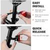 imageBV Bike Lights for Night Riding LED Bike Tail Light  Bicycle Light BatteryPoweredRechargeable  Rear Bike Light Weather Resistant  Visible Up to 1500ft Bicycle Tail Light LED Bike LightStrap Mount  Pair