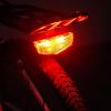 imageBV Bike Lights for Night Riding LED Bike Tail Light  Bicycle Light BatteryPoweredRechargeable  Rear Bike Light Weather Resistant  Visible Up to 1500ft Bicycle Tail Light LED Bike LightRear Carrier Mount  Single