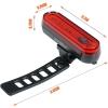 imageBV Bike Lights for Night Riding LED Bike Tail Light  Bicycle Light BatteryPoweredRechargeable  Rear Bike Light Weather Resistant  Visible Up to 1500ft Bicycle Tail Light LED Bike LightTwoway Mount  Rechargeable  Pair