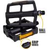 imageBV Bike Pedal  Universal Fit Bicycle Pedals 916quot Compatible NonSlip ampamp Durable Lightweight Fits Most Adult Bikes ampamp MTB BicyclesUniversal