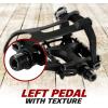 imageBV Bike Pedal  Universal Fit Bicycle Pedals 916quot Compatible NonSlip ampamp Durable Lightweight Fits Most Adult Bikes ampamp MTB BicyclesUniversal With Toe Cage