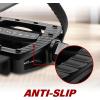 imageBV Bike Pedals Shimano SPDLook Delta Compatible 916 with Toe Clips  Peloton Pedals for Regular Shoes  Toe Cages for Peloton Bike  Exercise Bike Pedals  Universal Fit Bicycle PedalSpd Pedal and Toe Cage