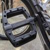 imageBV Bike Pedals with Replaceable Pins  Flat Lightweight ampamp Durable Bicycle Pedals with Great Grip  Made of Alloy Steel ampamp Plastic  Ideal for BMX Dirt Jumper Hybrid Bikes ampamp as MTB  Adult FitPd6 Nylon Body  Boron Steel Axle