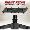 imageBV Bike Pedals with Replaceable Pins  Flat Lightweight ampamp Durable Bicycle Pedals with Great Grip  Made of Alloy Steel ampamp Plastic  Ideal for BMX Dirt Jumper Hybrid Bikes ampamp as MTB  Adult FitPd6 Nylon Body  Boron Steel Axle