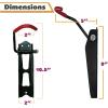 imageBV Bike Wall Mount with Scratch Protection  HeavyDuty Vertical Bike Hanger with up to 40lb Capacity for Garage and Indoor Bike Storage Foldable Design Bike Rack Garage Bike Hangers for GarageWall Mount