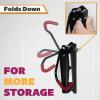 imageBV Bike Wall Mount with Scratch Protection  HeavyDuty Vertical Bike Hanger with up to 40lb Capacity for Garage and Indoor Bike Storage Foldable Design Bike Rack Garage Bike Hangers for GarageWall Mount