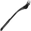 imageBV Chromium Adjustable Bicycle Kickstand with Concealed SpringLoaded Latch for 2429 Inch Bike KickstandsBlack