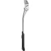 imageBV Chromium Adjustable Bicycle Kickstand with Concealed SpringLoaded Latch for 2429 Inch Bike KickstandsSilver