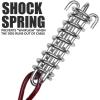 imageBV Dog Tie Out Cable 30 Feet  Heavy Duty Dog Lead Up to 125 Pounds  Reflective ampamp RustFree with Quick Release Swivel Clips ampamp 360 Rotating Clasp  TangleFree Dogs Runner for Yard Red Single125lbs 60ft Trolley