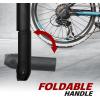 imageBV Mini Bike Pump Portable Frame Pump Shock Pump for Bike Shock Air Ball Pump Inflator with Ball Pump Needles Mini Pump Fits Presta ampamp Schrader Smart ValveMini Pump with Gauge