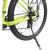 imageBV Rear Bike Stand for 24quot28quot Bikes  Adjustable Bike Kickstand for Adult Bike with 8 Height Levels NonSlip Foot ampamp Clamp Grip  WeatherResistant Aluminum Alloy Bicycle Stand for Road Mountain BMXBlack
