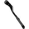imageBV Rear Bike Stand for 24quot28quot Bikes  Adjustable Bike Kickstand for Adult Bike with 8 Height Levels NonSlip Foot ampamp Clamp Grip  WeatherResistant Aluminum Alloy Bicycle Stand for Road Mountain BMXBlack