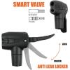 imageBV Schrader ampamp Presta Pump Head  Universal Bike Pump Head Replacement with LeakFree Seal  Dual Valve or DoubleSided Head  Durable Floor Pump Replacement Head  ToolFree InstallationDual Valve