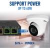 imageBVTech 6 Port PoE Switch 4 PoE Ports with 2 Ethernet Uplink and Extend Function  60W  8023at  1 High Power PoE Port Desktop Fanless Design  Plug ampamp Play  Sturdy Metal HousingGigabit2 Uplinks