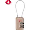imageTSA Accepted Luggage Travel Lock SetYourOwn Combination Lock for School Gym Locker Luggage Suitcase Baggage Locks Filing Cabinets Toolbox Case Red 2 PackTitanium