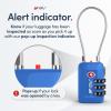 imageTSA Accepted Luggage Travel Lock SetYourOwn Combination Lock for School Gym Locker Luggage Suitcase Baggage Locks Filing Cabinets Toolbox Case Red 2 PackBlue