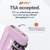 imageTSA Accepted Luggage Travel Lock SetYourOwn Combination Lock for School Gym Locker Luggage Suitcase Baggage Locks Filing Cabinets Toolbox Case Red 2 PackPurple