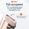 imageTSA Accepted Luggage Travel Lock SetYourOwn Combination Lock for School Gym Locker Luggage Suitcase Baggage Locks Filing Cabinets Toolbox Case Red 2 PackTitanium