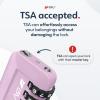 imageTSA Accepted Luggage Travel Lock SetYourOwn Combination Lock for School Gym Locker Luggage Suitcase Baggage Locks Filing Cabinets Toolbox Case Red 2 PackPurple