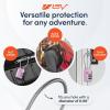 imageTSA Accepted Luggage Travel Lock SetYourOwn Combination Lock for School Gym Locker Luggage Suitcase Baggage Locks Filing Cabinets Toolbox Case Red 2 PackPurple