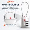 imageTSA Accepted Luggage Travel Lock SetYourOwn Combination Lock for School Gym Locker Luggage Suitcase Baggage Locks Filing Cabinets Toolbox Case Red 2 PackSilver