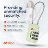 imageTSA Accepted Luggage Travel Lock SetYourOwn Combination Lock for School Gym Locker Luggage Suitcase Baggage Locks Filing Cabinets Toolbox Case Red 2 PackMint Green