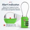 imageTSA Accepted Luggage Travel Lock SetYourOwn Combination Lock for School Gym Locker Luggage Suitcase Baggage Locks Filing Cabinets Toolbox Case Red 2 PackGreen