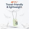 imageTSA Accepted Luggage Travel Lock SetYourOwn Combination Lock for School Gym Locker Luggage Suitcase Baggage Locks Filing Cabinets Toolbox Case Red 2 PackMint Green