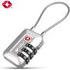 imageTSA Accepted Luggage Travel Lock SetYourOwn Combination Lock for School Gym Locker Luggage Suitcase Baggage Locks Filing Cabinets Toolbox Case Red 2 PackSilver