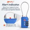 imageTSA Accepted Luggage Travel Lock SetYourOwn Combination Lock for School Gym Locker Luggage Suitcase Baggage Locks Filing Cabinets Toolbox Case Red 2 PackBlue