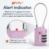 imageTSA Accepted Luggage Travel Lock SetYourOwn Combination Lock for School Gym Locker Luggage Suitcase Baggage Locks Filing Cabinets Toolbox Case Red 2 PackPurple