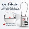 imageTSA Accepted Luggage Travel Lock SetYourOwn Combination Lock for School Gym Locker Luggage Suitcase Baggage Locks Filing Cabinets Toolbox Case Red 2 PackSilver