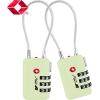 imageTSA Accepted Luggage Travel Lock SetYourOwn Combination Lock for School Gym Locker Luggage Suitcase Baggage Locks Filing Cabinets Toolbox Case Red 2 PackMint Green