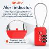 imageTSA Accepted Luggage Travel Lock SetYourOwn Combination Lock for School Gym Locker Luggage Suitcase Baggage Locks Filing Cabinets Toolbox Case Red 2 PackRed