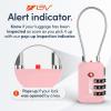 imageTSA Accepted Luggage Travel Lock SetYourOwn Combination Lock for School Gym Locker Luggage Suitcase Baggage Locks Filing Cabinets Toolbox Case Red 2 PackPink