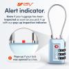 imageTSA Accepted Luggage Travel Lock SetYourOwn Combination Lock for School Gym Locker Luggage Suitcase Baggage Locks Filing Cabinets Toolbox Case Red 2 PackArctic Blue