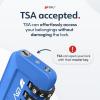 imageTSA Accepted Luggage Travel Lock SetYourOwn Combination Lock for School Gym Locker Luggage Suitcase Baggage Locks Filing Cabinets Toolbox Case Red 2 PackBlue