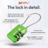 imageTSA Accepted Luggage Travel Lock SetYourOwn Combination Lock for School Gym Locker Luggage Suitcase Baggage Locks Filing Cabinets Toolbox Case Red 2 PackGreen