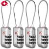 imageTSA Accepted Luggage Travel Lock SetYourOwn Combination Lock for School Gym Locker Luggage Suitcase Baggage Locks Filing Cabinets Toolbox Case Red 2 PackSilver